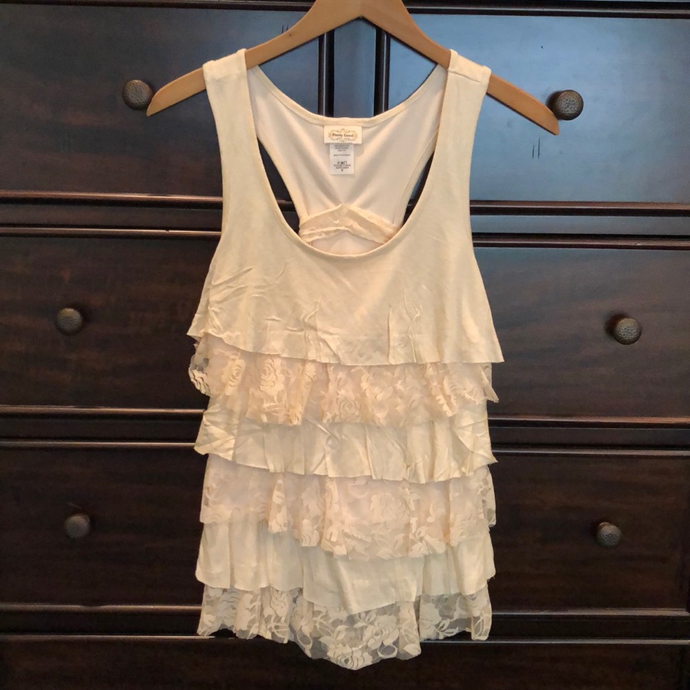 Pretty Good brand tiered tank top